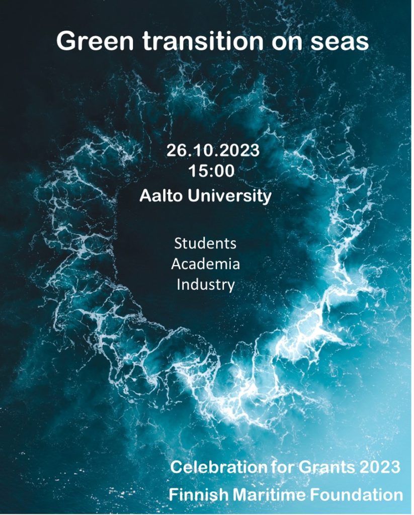 26.10.2023 15:00 Aalto University Celebration for Grants 2023